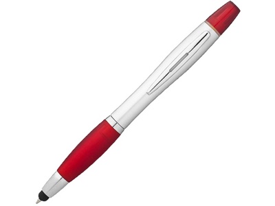 OA15094161 Ручка-стилус Nash с маркером, красный/серебристый