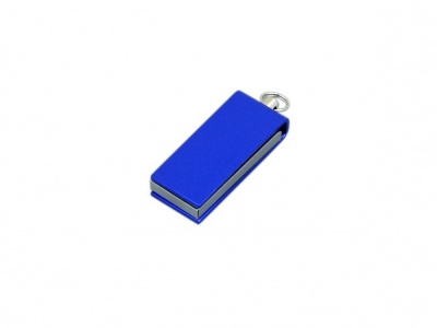 OA2003025402 Флешка с мини чипом, минимальный размер, цветной  корпус, 32 Гб, синий