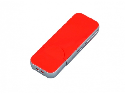 OA2102093109 USB-флешка на 8 Гб в стиле I-phone, прямоугольнй формы, красный
