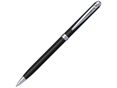 OA2003024236 Pierre Cardin Slim. Ручка шариковая Pierre Cardin SLIM с поворотным механизмом, черный/серебро