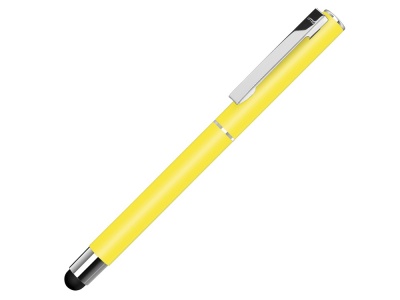 OA2102095823 Uma. Ручка металлическая стилус-роллер STRAIGHT SI R TOUCH, желтый