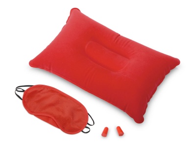 OA2102095152 Набор для путешествия с прямоугольной подушкой Cloud, красный