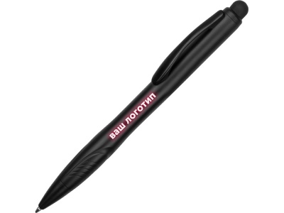 OA2003022600 Ручка-стилус шариковая Light, черная с красной подсветкой