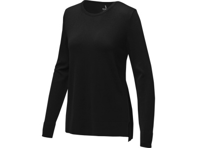 OA2102095086 Elevate. Женский пуловер Merrit с круглым вырезом, черный