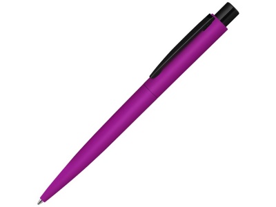 OA210209543 Uma. Ручка шариковая металлическая LUMOS M soft-touch, розовый/черный