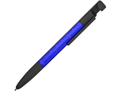 OA2003021813 Ручка-стилус металлическая шариковая многофункциональная (6 функций) Multy, синий