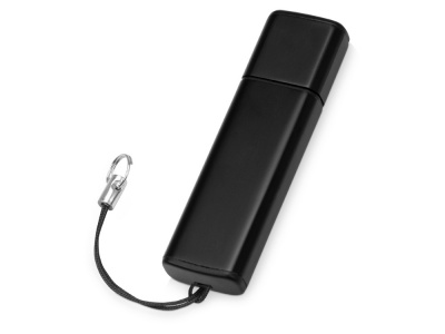OA2003024337 Флеш-карта USB 2.0 16 Gb металлическая с колпачком Borgir, черный