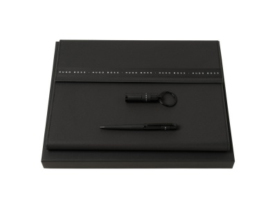 OA2003028444 Подарочный набор: папка А4, USB-флешка на 16 Гб, шариковая ручка. HUGO BOSS