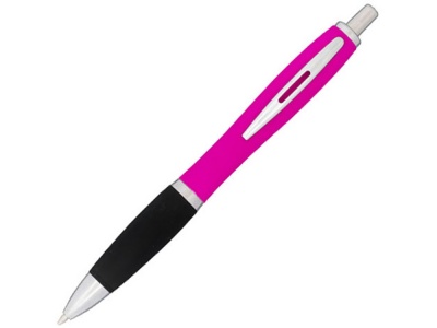 OA2003024772 Прорезиненная шариковая ручка Nash, розовый
