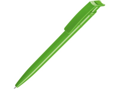OA2003028170 Uma. Ручка шариковая пластиковая RECYCLED PET PEN, синий, 1 мм, зеленое яблоко