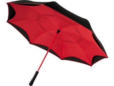 OA2102091515 Avenue. Прямой зонтик Yoon 23 с инверсной раскраской, красный