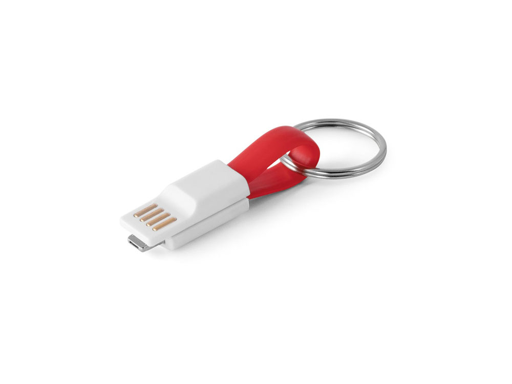 OA2408288409 RIEMANN. USB-кабель с разъемом 2 в 1, Красный