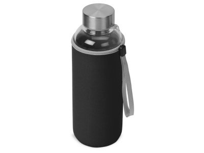 OA2102094192 Бутылка для воды Pure c чехлом, 420 мл, черный