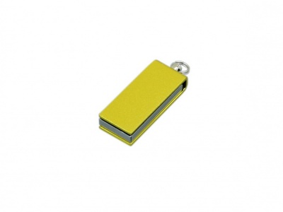 OA2003025400 Флешка с мини чипом, минимальный размер, цветной  корпус, 16 Гб, желтый