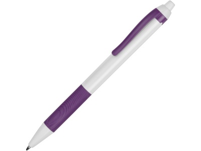 OA2003021589 Ручка пластиковая шариковая Centric, белый/фиолетовый
