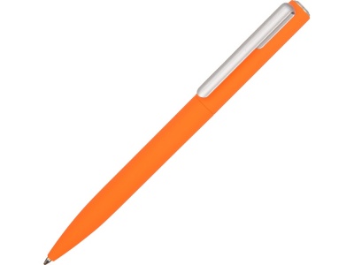 OA2003027303 Ручка шариковая пластиковая Bon с покрытием soft touch, оранжевый