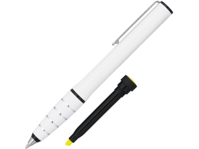 OA82S-WHT26 Ручка шариковая с маркером Jura, белый