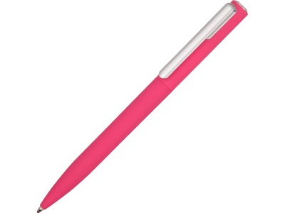 OA210209923 Ручка шариковая пластиковая Bon с покрытием soft touch, розовый