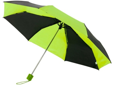 OA1701223245 Avenue. Зонт Spark 21 трехсекционный механический, черный/зеленый