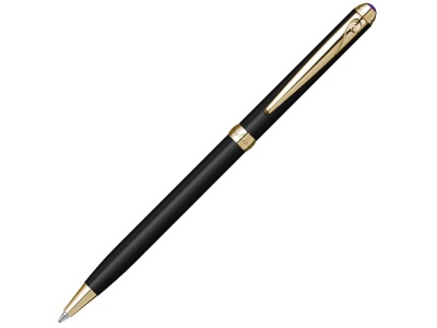 OA2003024237 Pierre Cardin Slim. Ручка шариковая Pierre Cardin SLIM с поворотным механизмом, черный/золото