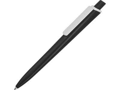 OA2003022592 Ручка пластиковая трехгранная шариковая Lateen, черный/белый