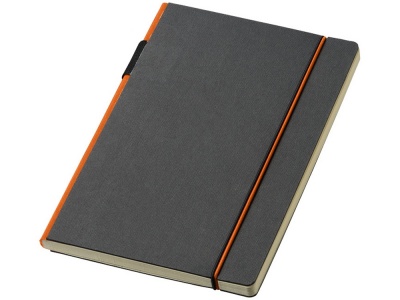 OA170122511 Journalbooks. Блокнот А5 Cuppia, черный/оранжевый