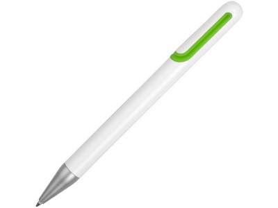 OA15094151 Ручка шариковая Nassau, белый/зеленое яблоко
