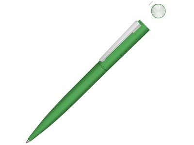 OA2102094088 Uma. Металлическая шариковая ручка soft touch Brush gum, зеленый