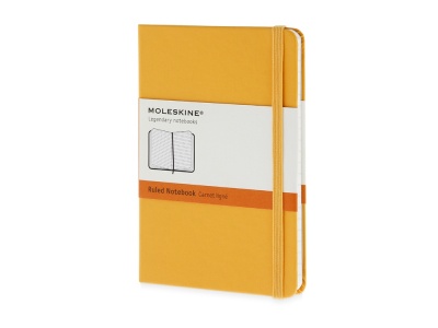 OA170122553 Moleskine. Записная книжка Moleskine Classic (в линейку) в твердой обложке, Pocket (9x14см), оранжевый