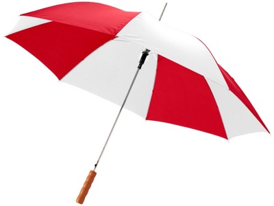 OA17012276 Зонт-трость Lisa полуавтомат 23, красный/белый