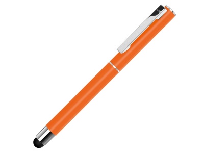 OA2102095826 Uma. Ручка металлическая стилус-роллер STRAIGHT SI R TOUCH, оранжевый