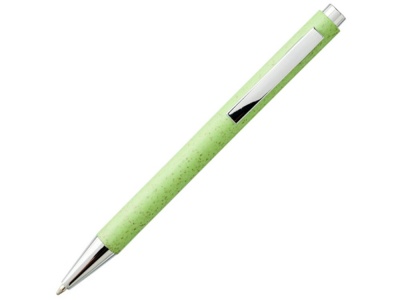 OA2102091493 Шариковая ручка Tual из пшеничной соломы с кнопочным механизмом, зеленое яблоко
