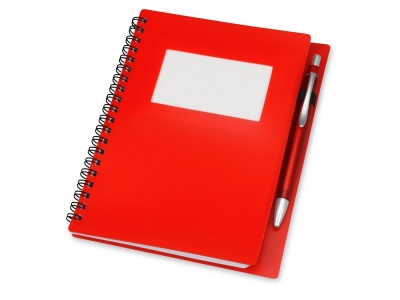 OA1701221590 Блокнот Контакт с ручкой, красный