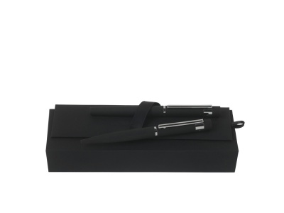 OA1701408347 Hugo Boss. Подарочный набор: ручка шариковая, ручка-роллер. Hugo Boss, черный