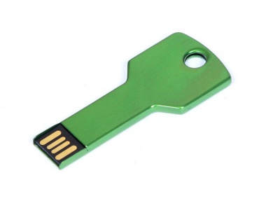 OA2003025237 Флешка в виде ключа, 64 Гб, зеленый