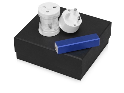 OA2003023787 Подарочный набор Charge с адаптером и зарядным устройством, синий