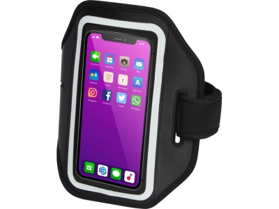 OA2102096392 Браслет Haile для смартфона с отображением дисплея и прозрачным чехлом, черный
