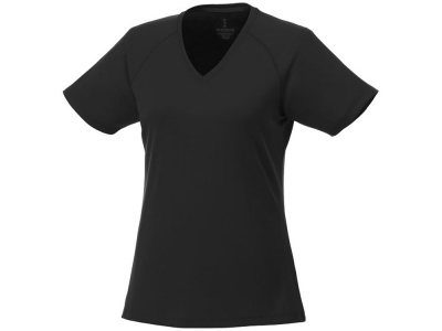 OA2003026626 Elevate. Модная женская футболка Amery  с коротким рукавом и V-образным вырезом, черный