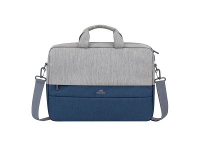 OA2102095520 RIVACASE. RIVACASE 7532 grey/dark blue сумка для ноутбука 15.6&#39;&#39;
