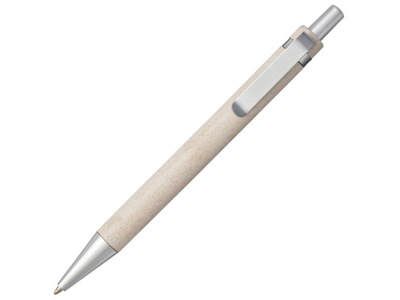 OA2102091475 Шариковая ручка Tidore из пшеничной соломы с кнопочным механизмом, натуральный