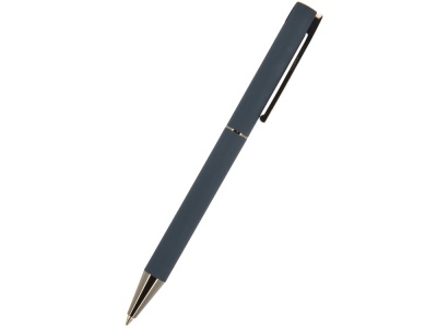 OA2003027456 Bruno Visconti. Ручка Bergamo шариковая автоматическая, синий металлический корпус, 1.0 мм, синяя