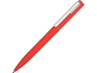 OA2003027301 Ручка шариковая пластиковая Bon с покрытием soft touch, красный