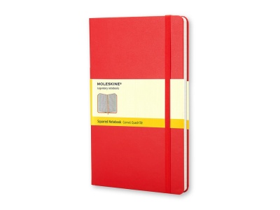 OA170122571 Moleskine. Записная книжка Moleskine Classic (в клетку) в твердой обложке, Large (13х21см), красный