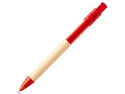 OA2102091504 Шариковая ручка Safi из бумаги вторичной переработки, красный