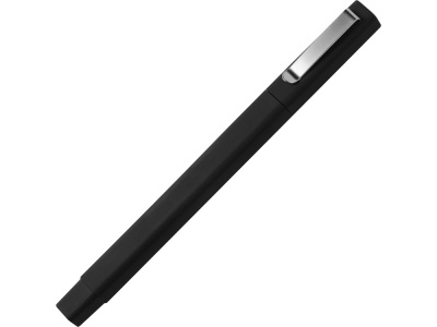 OA2003028092 Ручка шариковая пластиковая Quadro Soft, квадратный корпус с покрытием софт-тач, черный