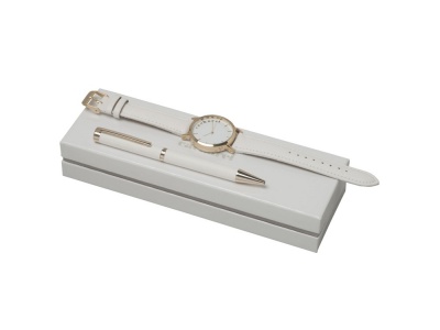 OA200302634 Cacharel. Подарочный набор Bagatelle: часы наручные, ручка шариковая. Cacharel