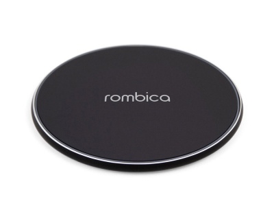 OA2102096691 ROMBICA. Беспроводное зарядное устройство Rombica  NEO Core Quick c быстрой зарядкой, черный (с лого)