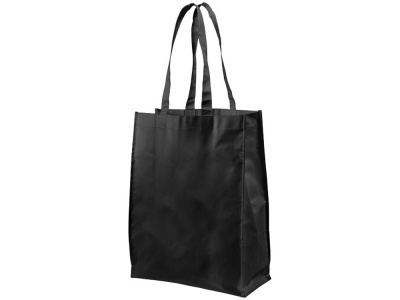 OA1830321104 Ламинированная сумка для покупок среднего размера, черный