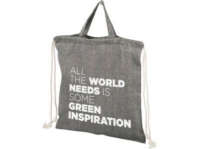 OA2102094719 House of Inspiration. Be Inspired 150 g/m&sup2; рюкзак из переработанного хлопка, heather black