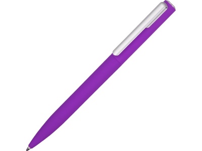 OA210209919 Ручка шариковая пластиковая Bon с покрытием soft touch, фиолетовый
